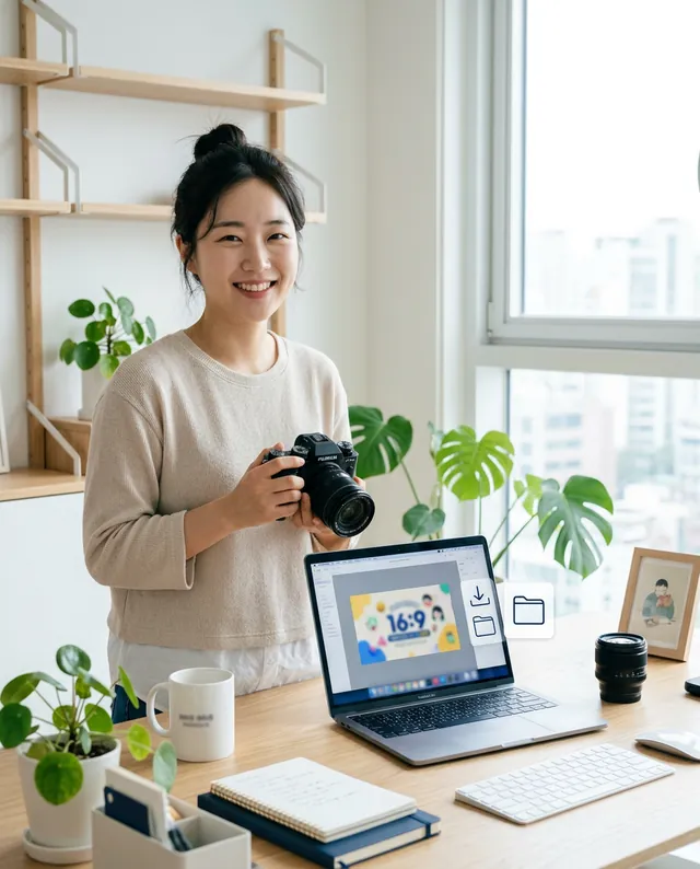 하루 안에 JPG·PNG 고화질 파일 납품