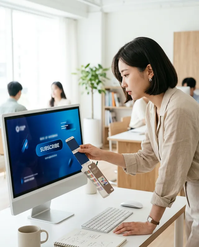 우리 채널 색깔·글꼴 맞춤 적용