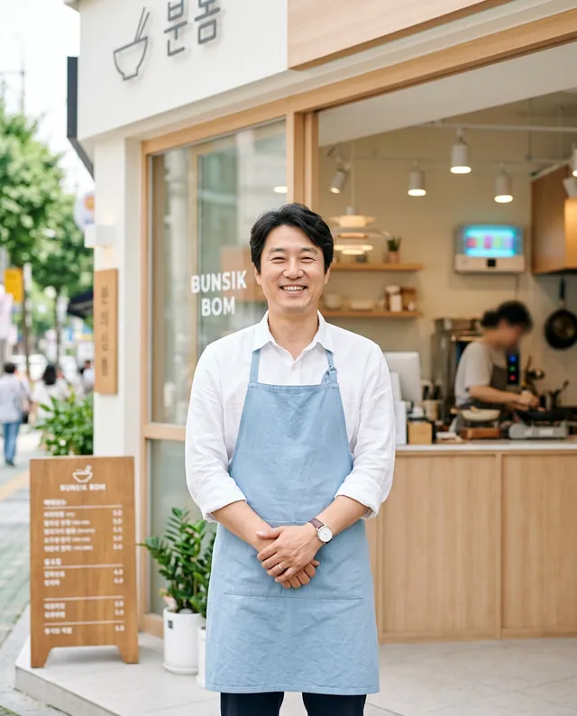 가게 앞, 사장님의 첫인상