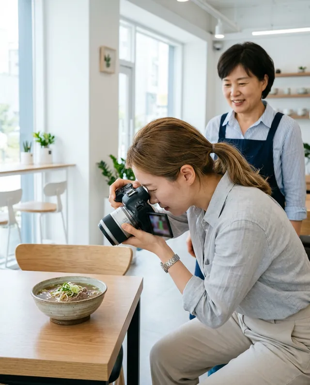 가게로 찾아가는 방문 촬영