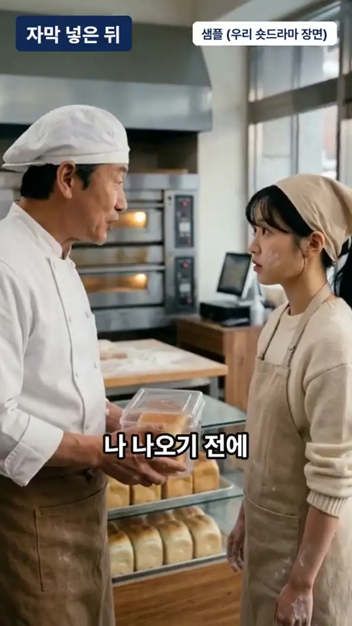가진 영상에 자막·나레이션 입히기 (견본)